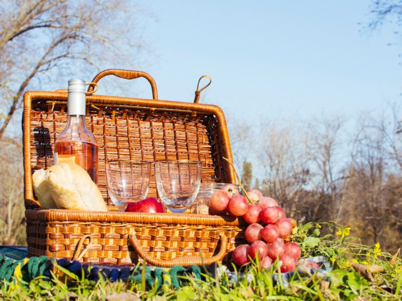 Le charme des paniers en osier pour vos pique-nique naturels
